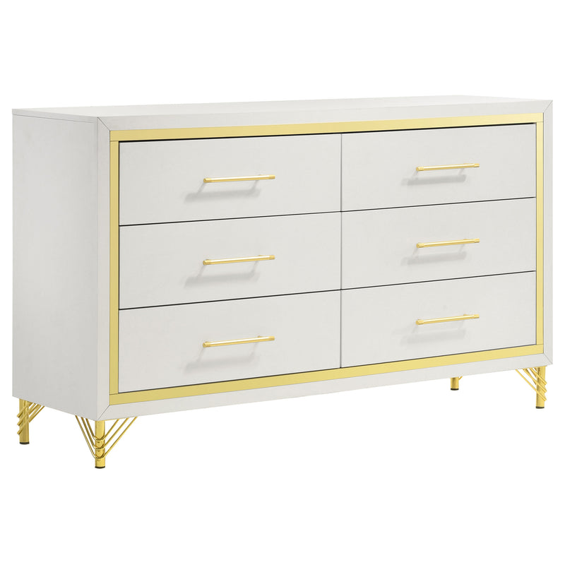 Lucia 4 & 5 Piece Bedroom Set King & Queen Beige & Grey