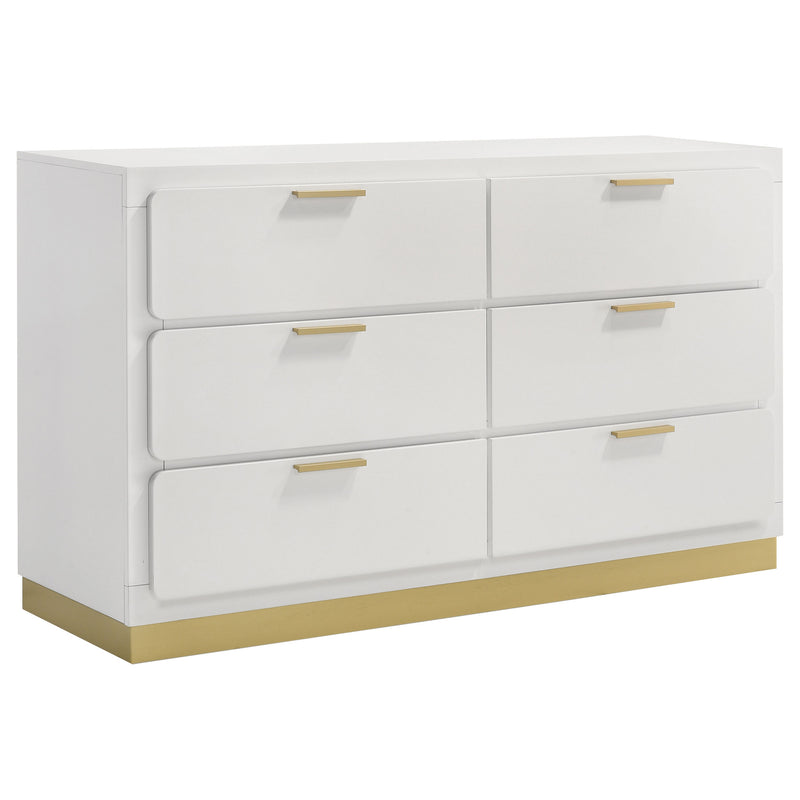 Caraway 4 Pc & Pc E.King, Cal.King, & Queen Bedroom Set Black & White
