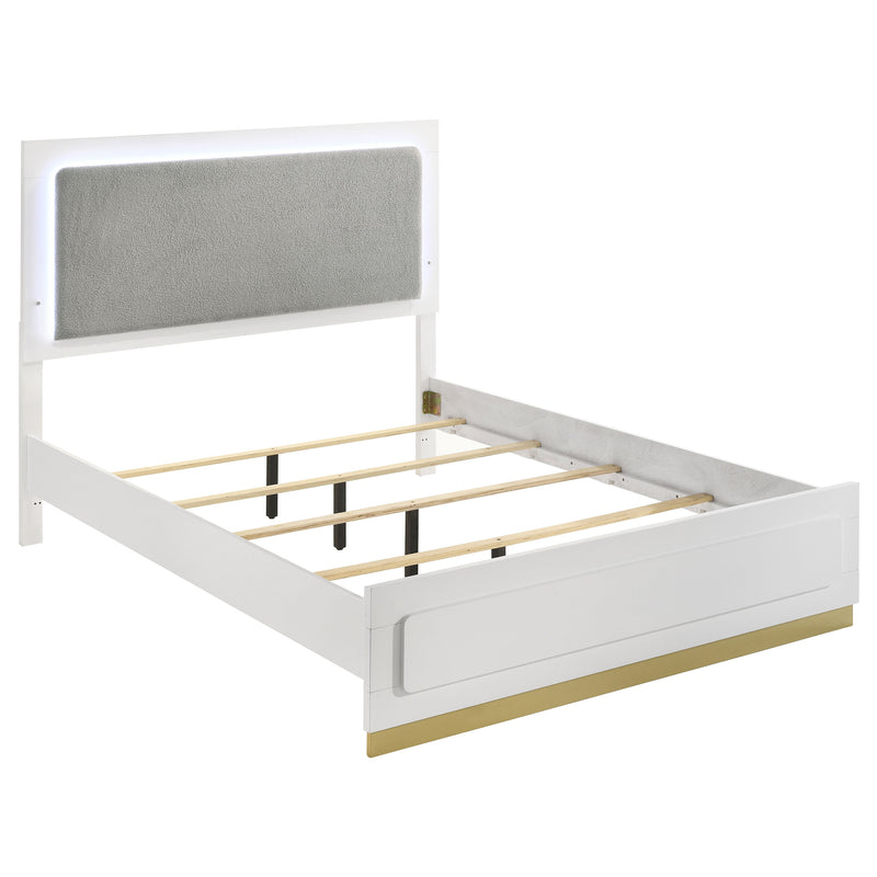 Caraway 4 Pc & Pc E.King, Cal.King, & Queen Bedroom Set Black & White