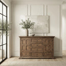 Big Valley 2 Door 6 Drawer Dresser image