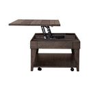 Arrowcreek Lift Top Cocktail Table in Weathered Stone