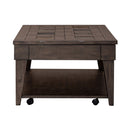 Arrowcreek Lift Top Cocktail Table in Weathered Stone