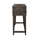 Arrowcreek Console Bar Table in Weathered Stone