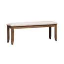 Santa Rosa II Upholstered Bench in Antique Honey