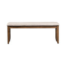 Santa Rosa II Upholstered Bench in Antique Honey
