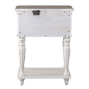 Magnolia Manor Leg Nightstand in Antique White image