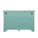 Kensington 3 Door Accent Cabinet in Turquoise image