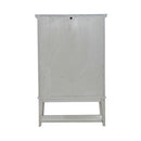 River Place Bar Cabinet in Riverstone White & Tobacco EST SHIP TIME APPX 4 WEEKS