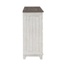 River Place 9 Drawer Dresser in Riverstone White and Tobacco image