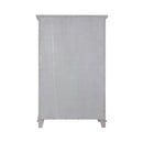 River Place Armoire in Riverstone White and Tobacco