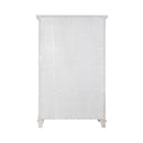 River Place Armoire in Riverstone White and Tobacco image