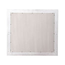 River Place Mirror in Riverstone White and Tobacco image