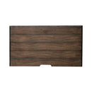 River Place 3 Drawer Nightstand with Charging Station in Riverstone White and Tobacco image