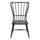 River Place Windsor Back Side Chair - Black (RTA)