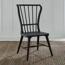 River Place Windsor Back Side Chair - Black (RTA) image
