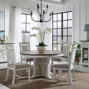 River Place 5 Piece Pedestal Table Set image