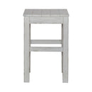 Liberty Furniture River Place Console Stool in Riverstone White & Tobacco