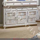 Liberty Furniture River Place Accent Server in Riverstone White & Tobacco image