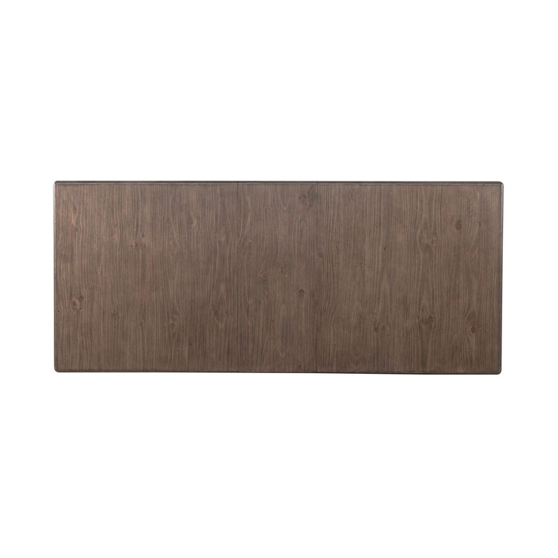 Liberty Furniture River Place Trestle Table in Riverstone Gray & Tobacco