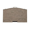 Avalon Nightstand with Charging Station in Burnished Beige image