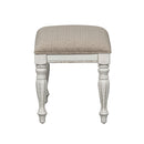 Magnolia Manor Accent Bench in Antique White image