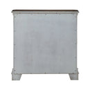Magnolia Manor Accent Cabinet in Antique White & Weathered Bark EST SHIP TIME APPX 4 WEEKS