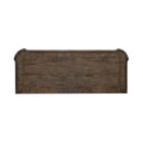 Magnolia Manor Accent Cabinet in Antique White & Weathered Bark EST SHIP TIME APPX 4 WEEKS image