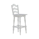 Magnolia Manor Ladderback Swivel Bar Stool image