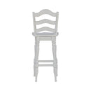 Magnolia Manor Ladderback Swivel Bar Stool image