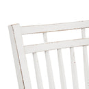 Liberty Furniture Magnolia Manor Spindle Back Counter Chair in Antique White