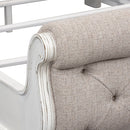 Magnolia Manor King California Upholstered Sleigh Bed