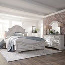 Magnolia Manor King Panel Bed, Dresser & Mirror, Chest image