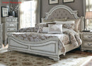 Liberty Magnolia Manor Full Upholstered Bed in Antique White