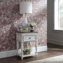 Liberty Magnolia Manor Leg Nightstand in Antique White