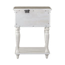 Magnolia Manor Leg Nightstand in Antique White image