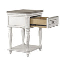 Magnolia Manor Leg Nightstand in Antique White image