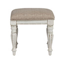 Magnolia Manor Vanity Stool in Antique White image