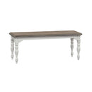 Liberty Furniture Magnolia Manor Dining Bench (RTA) in Antique White image