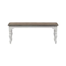 Liberty Furniture Magnolia Manor Dining Bench (RTA) in Antique White