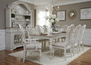 Liberty Furniture Magnolia Manor Display China in Antique White