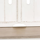 Liberty Furniture Magnolia Manor Entertainment Hutch in Antique White