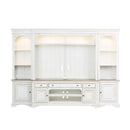 Liberty Magnolia Manor Entertainment Center with Piers in Antique White