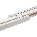 Liberty Furniture Magnolia Manor Gathering Table in Antique White Base w/ Weathered Bark Tops