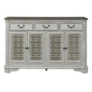 Liberty Furniture Magnolia Manor Hall Buffet in Antique White image