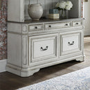 Liberty Magnolia Manor Credenza in Antique White