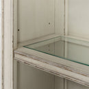 Liberty Magnolia Manor Credenza with Hutch in Antique White