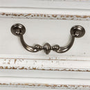 Liberty Magnolia Manor Jr Executive Desk in Antique White 244-HOJ-DSK