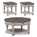 Magnolia Manor 3 Piece Set (1-Cocktail 2-End Tables) image