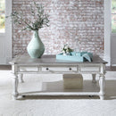 Liberty Magnolia Manor Rectangular Cocktail Table in Antique White