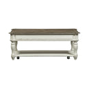 Magnolia Manor Lift Top Cocktail Table in Antique White image